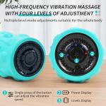 Vibrating Foam Roller with 4 Speeds for Recovery