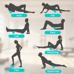 Vibrating Foam Roller with 4 Speeds for Recovery