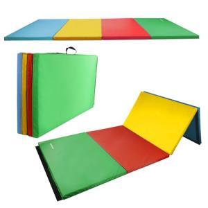 4'x8' Folding Gym Workout Mat with Handles