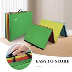 4'x8' Folding Gym Workout Mat with Handles