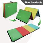 4'x8' Folding Gym Workout Mat with Handles