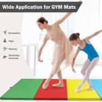 4'x8' Folding Gym Workout Mat with Handles