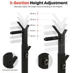 Chiidou Adjustable Weight Bench with Dip Station