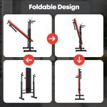 Chiidou Adjustable Weight Bench with Dip Station