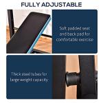 Adjustable Weight Bench with Leg Developer for Home Gym