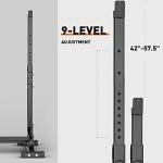 Adjustable Squat Rack and Bench Press Stand