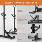 Adjustable Squat Rack and Bench Press Stand