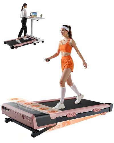 Lacuffy Under Desk Treadmill with Auto Incline