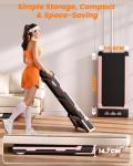 Lacuffy Under Desk Treadmill with Auto Incline