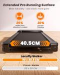 Lacuffy Under Desk Treadmill with Auto Incline