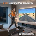 Lichico Compact Walking Pad Treadmill with Incline