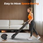 Lichico Compact Walking Pad Treadmill with Incline