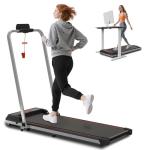 Folding Treadmill Walking Pad with Handle and Remote