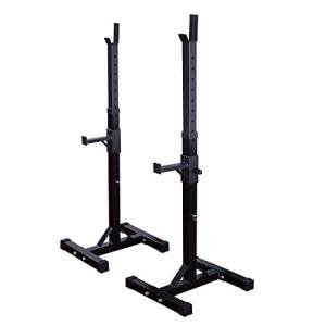 Adjustable Squat Rack for Strength Training Fitness