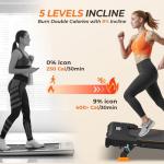 Lichico Portable Folding Treadmill with Smart Display