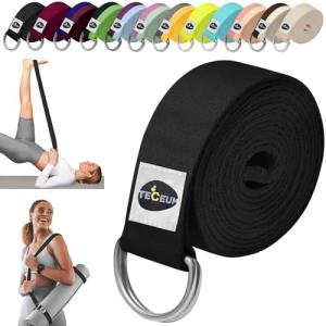 TECEUM 2-in-1 Adjustable Yoga Mat Strap