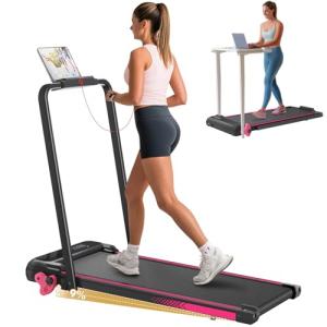 4-in-1 Portable Treadmill with Incline for Home