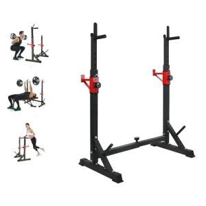 Adjustable Squat Rack Stand for Home Fitness