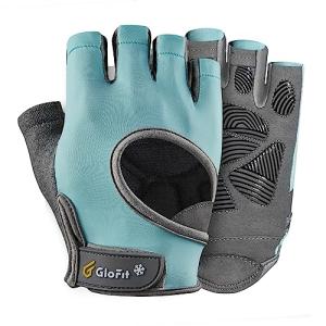 Glofit Fingerless Workout Gloves for Weight Lifting