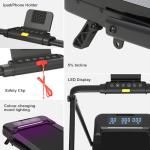 Folding Treadmill with Incline and Mood Lighting