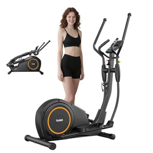 YAMO Hyper-Quiet Elliptical Trainer for Home Workouts