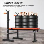 Panana Foldable Adjustable Weight Bench for Home Gym