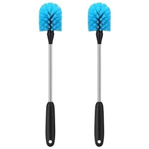 Stainless Steel Long Handle Bottle Cleaning Brush 2-Pack