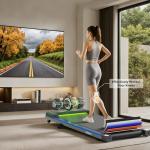 4 in 1 RGB Walking Pad Treadmill for Home