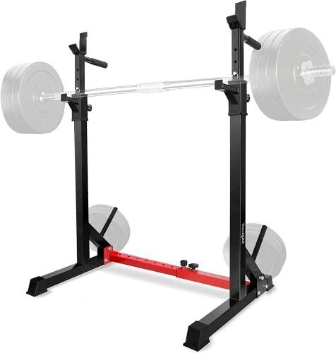 Yes4All Adjustable Barbell Squat Rack & Stand
