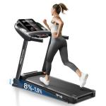 Folding Treadmill with Incline and Bluetooth
