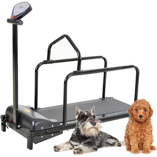 Adjustable Dog Treadmill with Pedometer for Fitness