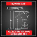 Adjustable Barbell Squat Rack and Bench Press