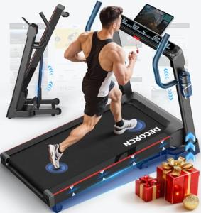 Foldable Treadmill for Home with Smart Features