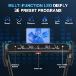 Foldable Treadmill for Home with Smart Features