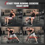 Adjustable Weight Bench Set with Squat Rack