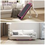 Foldable Walking Pad Treadmill with Handle