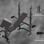 Adjustable Weight Bench for Home Gym Workouts