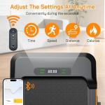 FIT4YOU Quiet Foldable Treadmill with Bluetooth
