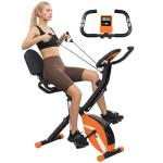 SportNow 5-in-1 Folding Exercise Bike with Bands