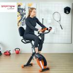 SportNow 5-in-1 Folding Exercise Bike with Bands