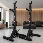 K-Sport Adjustable Barbell Squat Rack & Bench