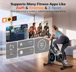 Adjustable Magnetic Resistance Exercise Bike for Home