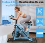 Adjustable Magnetic Resistance Exercise Bike for Home