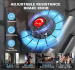 Adjustable Magnetic Resistance Exercise Bike for Home