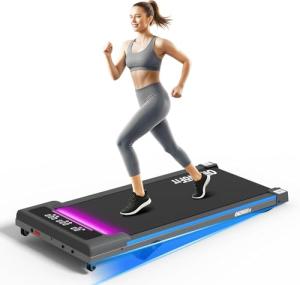 4 in 1 RGB Walking Pad Treadmill for Home