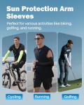 5 Pairs UV Protection Arm Sleeves for Sports