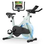 Superun Indoor Spin Bike with Adjustable Resistance