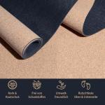 Secoroco Pro Cork Yoga Mat with Carry Strap
