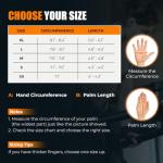 Weight Lifting Gloves with Wrist Wrap Support