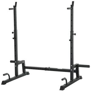 Adjustable Heavy-Duty Barbell Squat Rack Stand